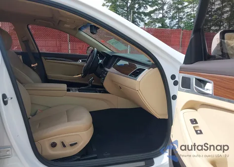 2015 Hyundai Genesis 3.8 from USA, damaged, VIN KMHGN4JE4FU045554